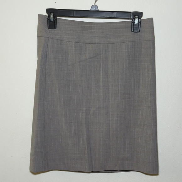 The Limited Perfect Travel Suit Gray A-line Skirt Wool Blend Women's Size 0 - Picture 1 of 5